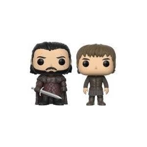 Funko Pop pack Jon Snow y Bran Stark (Juego de Tronos) - Imagen 3