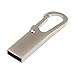 Produktbild DingLong Key Chain Design U-Disk, 4GB USB 2,0 Flash Drive Memory Stick Emoji Portable USB 2,0 Flash-Laufwerke Memory Stick Speicher Digital U Disk (Silber)