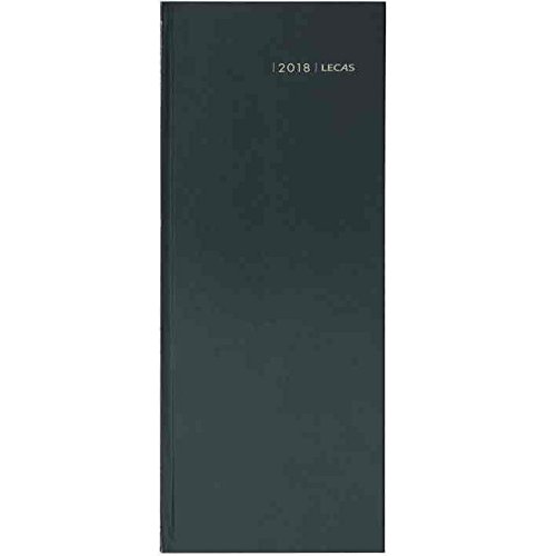 Download Lecas Agenda Civil 1 Page par Jour 14 x 35 cm Année 2018 Noir