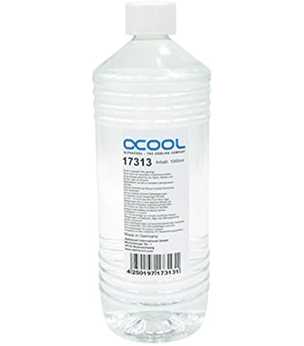 Alphacool Eiswasser Crystal Clear - Liquide de refroidissement actif UV (premix 1000 ml