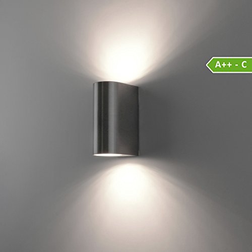 Wandleuchte Aussenleuchte Außenlampe Wandlampe Aussenlampe Edelstahl LED 1267B