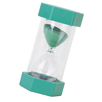 Générique Sablier Minutes Hourglass Minuterie de Jeu Sécurité Fantaisie Mode Sable Couleur - Vert, 45 Minutes