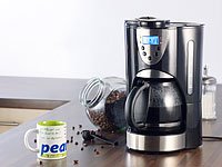 Rosenstein & Söhne Kaffeemaschine KF-615 mit Mahlwerk und Timer, 1,5Liter, 12 Tassen - 7