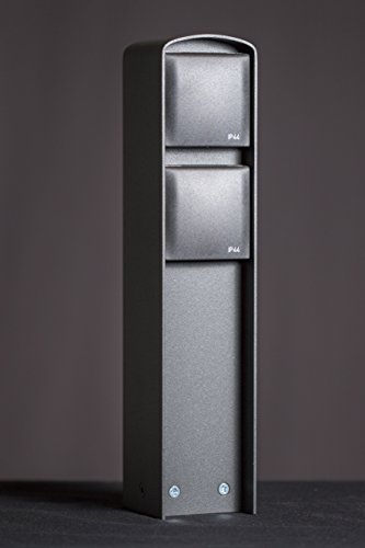Preisvergleich Produktbild Steckdosensäule 230V IP44, 2 Schukosteckdosen