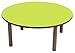 Produktbild Mobeduc - Kindertisch rund, Holz diámetro de 80 cm, Talla 2 Haya y Verde manzana