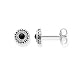 Produktbild Thomas Sabo Damen-Ohrstecker Ethno Schwarz 925 Sterling Silber geschwärzt H1960-704-11
