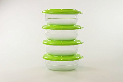 TUPPERWARE Tafelperle 275ml grün (4) Tafelfeine Schüssel Servieren Classic Royal - 3
