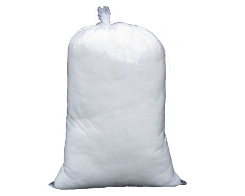 Polyester Faserkügelchen 5 kg,(EUR 7,70/kg), virgin-type, weiß, silikonisiert, maschinenwaschbar bis 95 °C, Öko-Tex Standard 100, Produktklasse 1 , Faserbällchen, geeignet als Füllmaterial für z.B. Plüschtiere, Puppen, Bären, Kissen usw. … . - 2