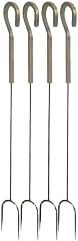 Pilgrim Home and Hearth 18661 Sinclair Roasting Fork, Set of 4