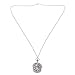 Produktbild Vektenxi Premium Qualität Vintage Elegante Meerjungfrau Glamour Silber Ausschnitt Quarz Weiblichen Anhänger mit Pullover Halskette Taschenuhr