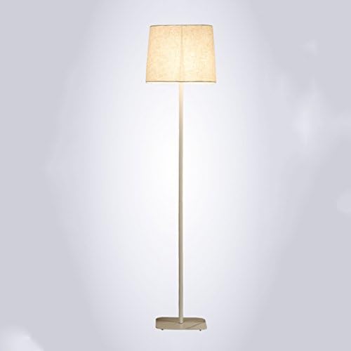 Nordic simple fashion black and white lighting bedroom living room floor floor lamp ( Color : White )