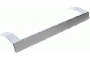 CABLEPELADO Tirador Puerta Frigorífico, Manija puerta frigorífico, Asa puerta frigorífico, Compatible con Beko, Código original 5907610100, Longitud 325 mm, Distancia entre tornillos de 295 mm