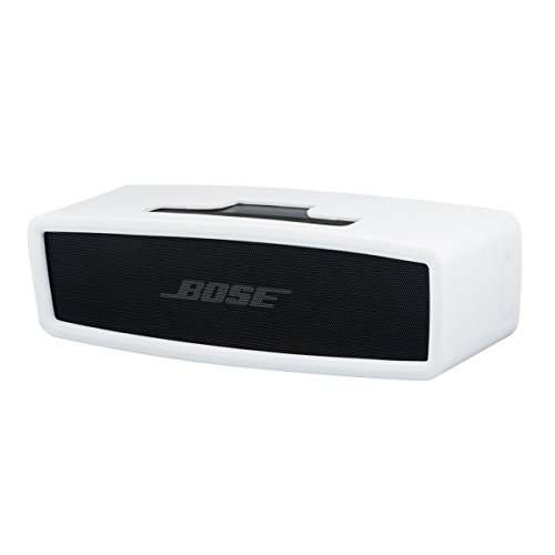 QUMOX Weißen Haut-Stoßdämpfer für BOSE Soundlink Mini I II Bluetooth drahtloser Lautsprecher - 4