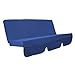 Water Resistant Swing Seat Bench Cushion for Garden Hammock in Royal Blue