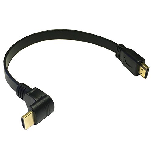 larrits 0.3 m 1 ft Soporte de Slim Cable HDMI