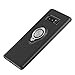 Price comparison product image ANERNAI Compatible Samsung Galaxy Note 8 Case, Thin Hard Shockproof Durable Ring Kickstand Magnetic Car Mount Shell (Black)