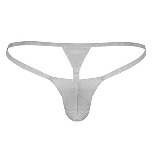 String Ficelle Homme Été - Tanga Confortable Extensible Micro Mesh Avec Dos En T - Sous-vêtements Masculins Légers