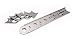 Produktbild Mininch WRENCHit steckbarer Ringschlüssel/Schraubenschlüssel Satz Set 15 teilig, Größen 3,2 bis 13mm auch für Fahrradspeichen, Flügelmutter und Shimano® Speichen geeignet mit Tasche