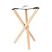 Produktbild Tragbarer Stoff KlapphöLzern Hocker Bank Strandhagtwagenboot Kleine Tragbare Klapphantur Dreibeinen Hocker Hocker Geeignet FüR Outdoor-Wandern Grill