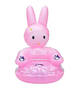 AASTHA IMAGINE #1 50cm Cartoon Shape Inflatable Chair for Kids | PVC Sofa for Toddlers | Inflatable Pool Float Seat Summer Pool Raft Lounge Beach Party Water Toy for Children 2 Years (Multicolor)