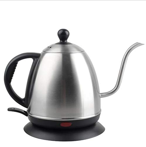 38C Youth CC Bouilloire Acier Inoxydable 1 litres Filtre Anti-calcaire Enroulement de cble Indicateur Lumineux Arrt Automatique Protection Contre la surchauffe 1000 Watts