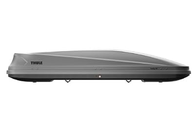 Thule Coffre de toit Thule Touring Alpine 700 Gris Titane Aeroskin