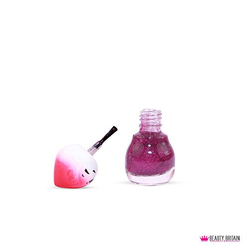 24 Nagellack Set Puppe Form 24 Verschiedenen Farben Cute Doll Perfekte Geschenk (Set A) - 4
