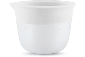 YZROHYI Misurini In Silicone per Resina Epossidica 1000 ml,Tazze Dosatrici Silicone Riutilizzabili,Tazza Di Misurazione,Misurino Resina Con Scala,Contenitore per Colata In Resinas per Stampi, Vernici