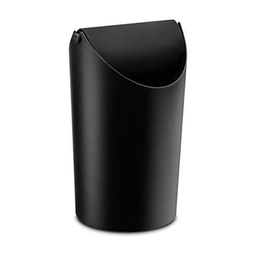 Preisvergleich Produktbild Koziol 5772526 Jim, Abfalleimer,Schwarz, 3.25 L