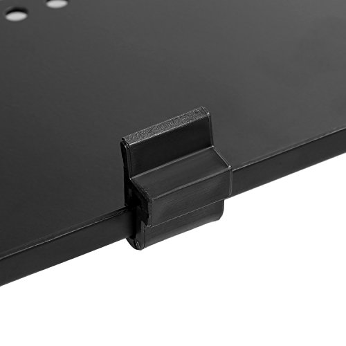 Homdox Einstellbare Laptop-Tisch Betttisch Notebook Lese Tisch aus Aluminium (Schwarz_2) - 9