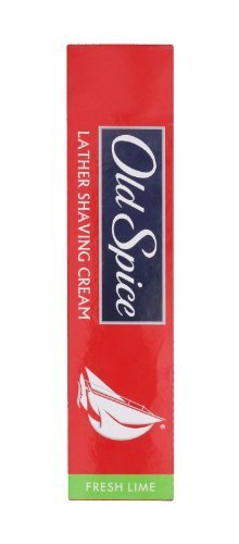 Old Spice Lather Shaving Cream - Fresh Lime Shulton - 70 Gm by Old Spice