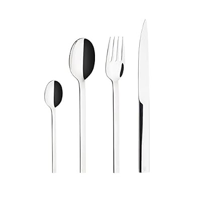 DEGRENNE - L'ÉCONOME BY STARCK - Coffret 24 pièces Monobloc lame unie - Acier inoxydable