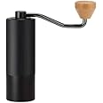 AAshonee Manual Coffee Grinder, Manual Coffee Bean Grinder Coffee Bean Burr Grinder Small Coffee Grinder Household Kitchen Grinder for Home Office and Travelling