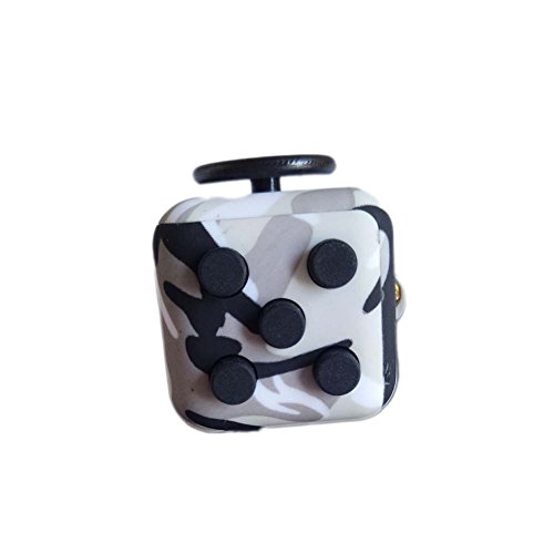 Wangyue NEW Style Camouflage Grey Fidget Toy Fidget Cube Stress Reducer Relieves Stress And Anxiety Toy