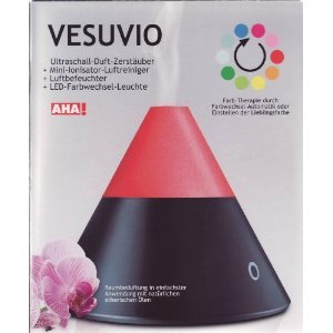 Vesuvio – Ultraschall-Duftzerstäuber (Farbe – Schwarz) – Das Original - 4