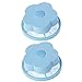 Produktbild Vithconl Zuhause Mesh Filtering Reinigungstücher Haarentfernung Floating 2Pcs Filter Bag Washer Reinigungsbürste Style Wäsche reinigen (Blue)
