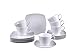 Produktbild vivo Villeroy & Boch Group 19-5261-7126 Simply Fresh Kaffeeset 18 teilig Geschirrsets, Porzellan, weiß, 37.8 x 18.3 x 22.1 cm, 18 Einheiten
