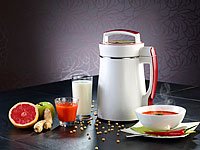Rosenstein & Söhne Design-Sojamilchbereiter für Getreidemilch, Suppen - 6