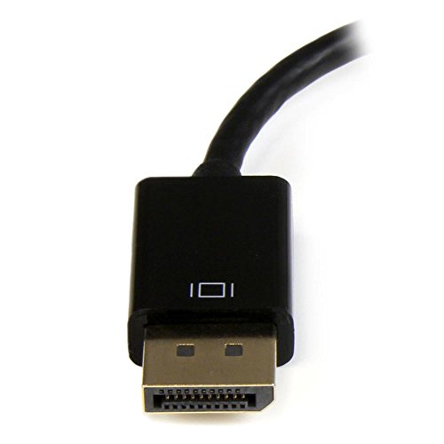 StarTech.com DisplayPort auf HDMI 4k 30Hz Adapter – DP 1.2 zu HDMI Video und Audio aktiv Konverter 1080p @ 60Hz für Computer / Laptop - 2