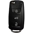 Keytechzone Skoda Octavia Laura Fabia, Superb, Rapid 3 Button Replacement Remote Key Shell