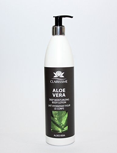 Clairissime Aloe Vera Natural Plant Deep Moisturizing Hand and Body Milk Lotion 500ml - By ELYSEESTAR - FOR LOOSE EXCESS SKIN , KEEPS SKIN ELASTIC, pregnancy, WEIGHT LOSS SKIN