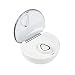 Produktbild JIANG BREEZE Mini Wireless Sport Bluetooth Headset wasserdichte In-Ear-Kopfhörer mit Geräuschunterdrückung Wahre kabellose Ohrhörer mit Ladekastenunterstützung Freisprechen,White