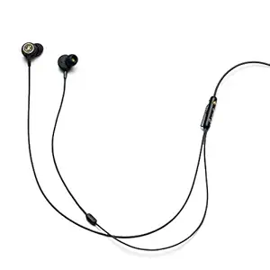 Marshall 4090940 Mode EQ Wired in Ear Headphone with Mic (Black/Brass)