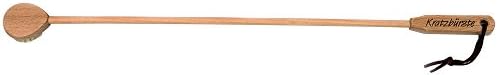 Homiez Beechwood Scratch Brush, Brown, 52 x 4.5 cm
