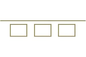 NORDLINGER PRO Kit moulure de soubassement 3m - Moulure murale - FSC 100% - Parfait pour donner du cachet au mur