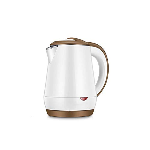 FF Bouilloire lectrique Portable Mini Bouilloire Petite Capacit Dortoir Isolation Mnagre Bouilloire (Couleur : White)