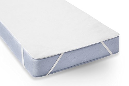 Uniento® Matratzenschoner Wasserdicht Garantie Wasserundurchlässige Matratzenauflage atmungsaktive Kopfkissenschoner in verschiedenen Größen 140x200cm baumwolle Original OEKO-TEX® - 8