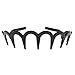 Zigzag Toothed Hairband for Men and Women