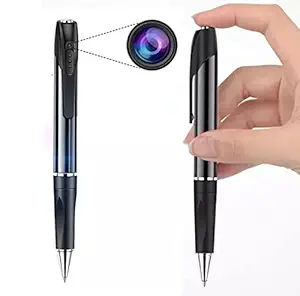 Technoview Spy Camera Pen Spy Camera Hidden For Home Office Pen Spy Camera HD Video and Audio Recording Spy DeviceUpdated Wired 2.5 Hours Video Taking Battery Life with 32GB Memory Card for Business Conference and Security Mini Hidden Portable Security Camera 1080p HD Spy Camera V8 Pen