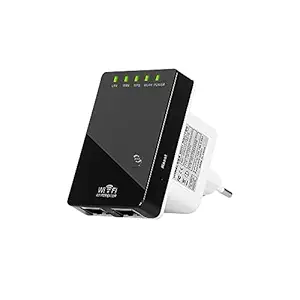 Generic 300M s Wireless Repeater Multi-Function WiFi al Amplifier Mini Wireless Router Wireless al Extender EU Plug